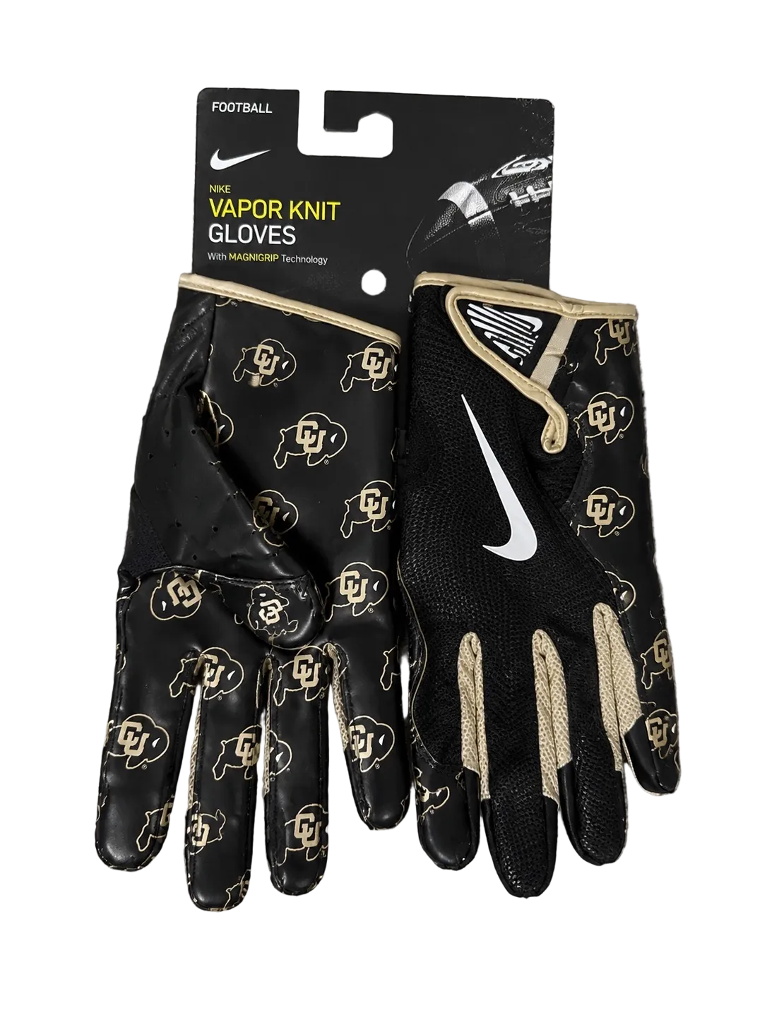 Colorado football gloves