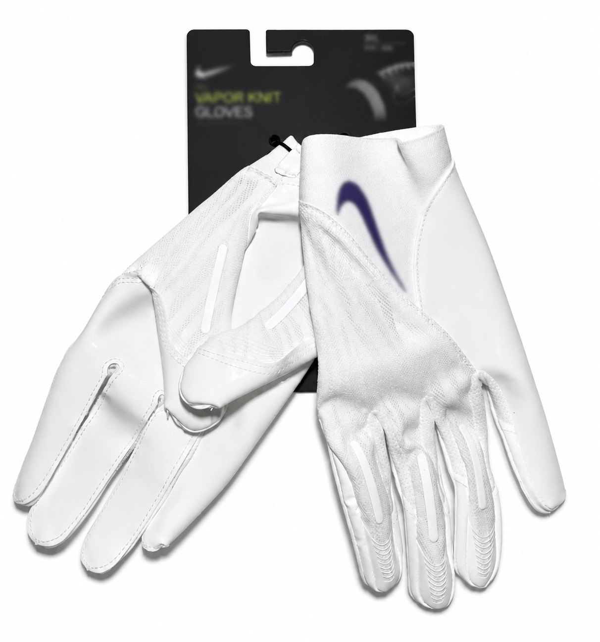 White T3xas Chr1stian Football gloves